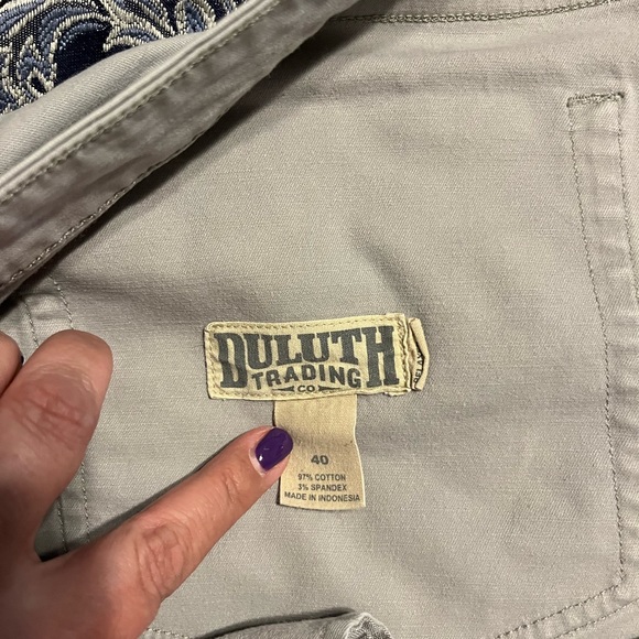 Duluth Trading Co Ballroom Khaki shorts - Picture 6 of 7
